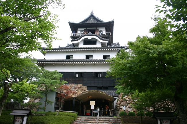 犬山城（愛知県）です。少し前までは個人の持ち物でした。犬山城は数少い昔から残る国宝の木造天守閣です。