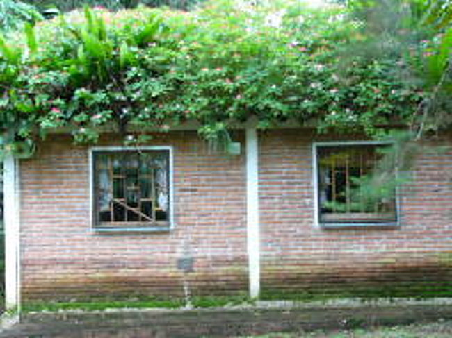 「え？夕べは寒くて眠れなかったって？<br />じゃあ毛布を届けさせるわ。暖炉は使えないのよ。<br />室内に煙が充満しちゃってダメ。<br />何回も作り直したけどだめねえ。<br />どうやってつくったらいいかわからないのよ。」      <br /><br />そう。 セーターもジャンパーも着こんだけど夕べは寒くて眠れませんでした。暖炉には木炭が置いてあったけど煙突が家の中を通ってないからお部屋が暖まるとは思えない。<br />お湯は十分に出たけどシャワーを浴びる勇気はでませんでした。<br /><br />翌朝レストランの入り口にある「緊急時の連絡方法」を読んだらこう書かれていました。<br />「夜中に助けが必要な時は入り口の交番まで行けばポリスマンが無線連絡してくれます。マネジャー」 <br /><br />ポリスマンのいる小屋ってロッジから遠いんだよー！