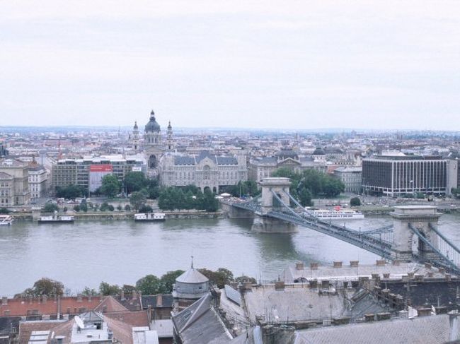 王宮からのドナウの眺望