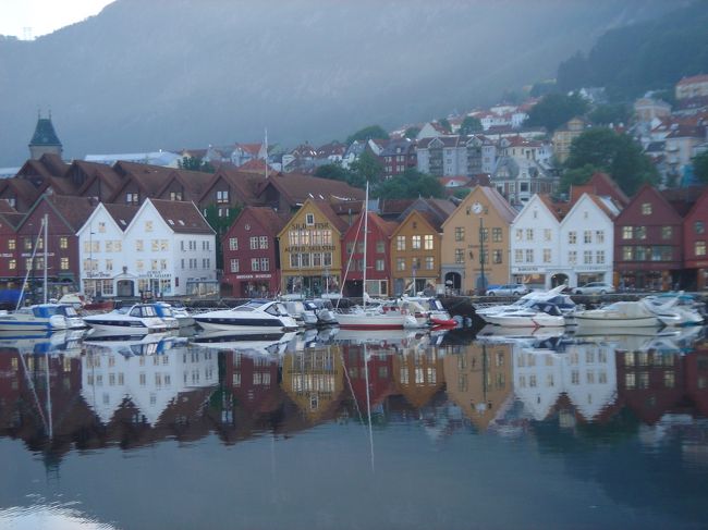 フェリーステーションから世界遺産のブリッケンが良く見えます