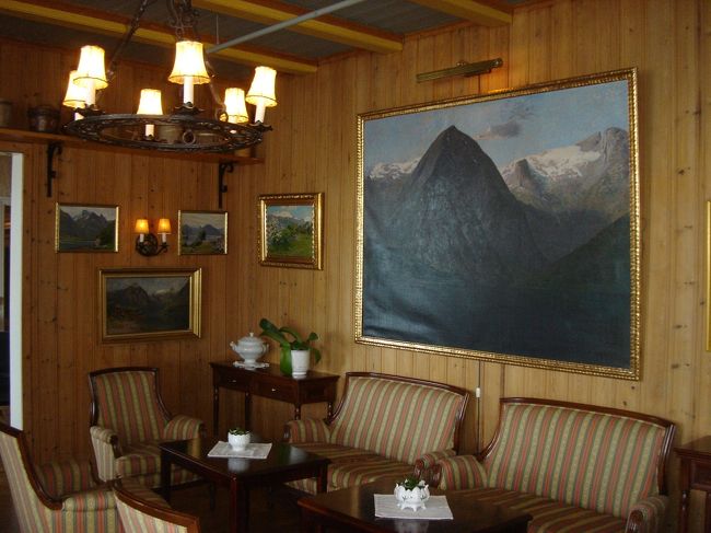 Kvikne`s Hotel　の中