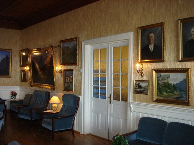 Kvikne`s Hotel　の中