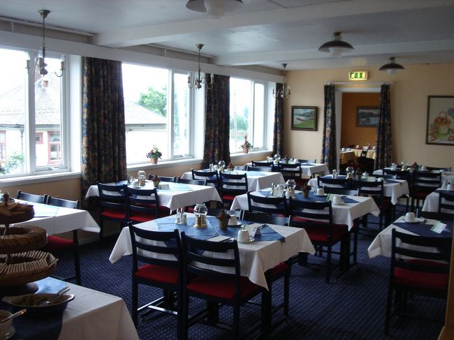 私達が泊まったMidtnes Pensjonatの中