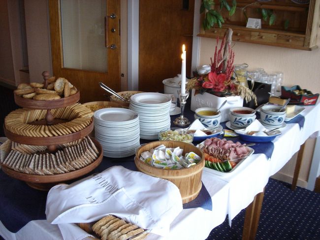 Midtnes Pensjonatの朝食