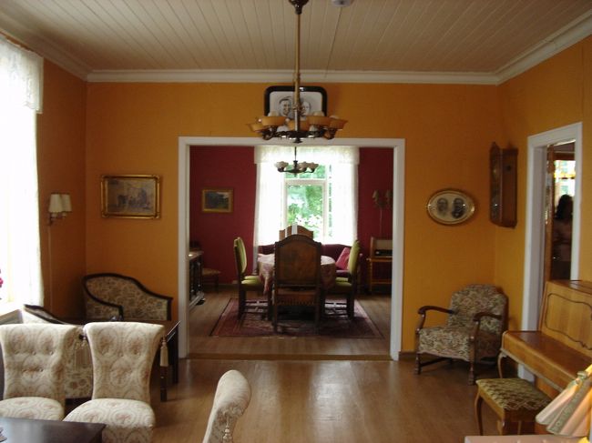 私達が泊まったMidtnes Pensjonatの中