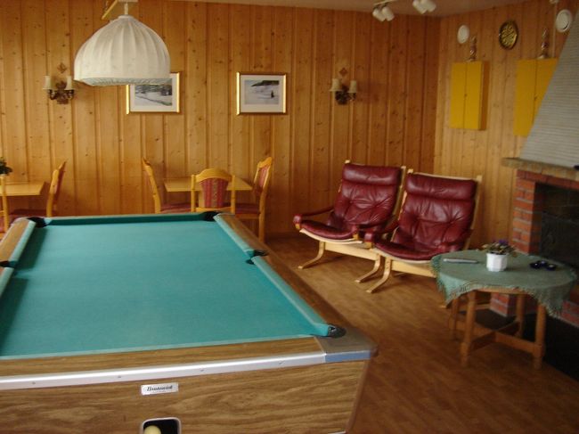 私達が泊まったMidtnes Pensjonatの中