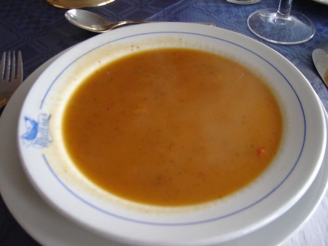 Midtnes Pensjonatの夕食　*ミネストローネ*