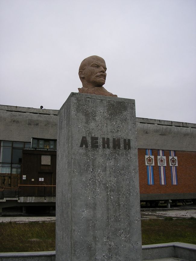レーニン象。さすがロシア居住区