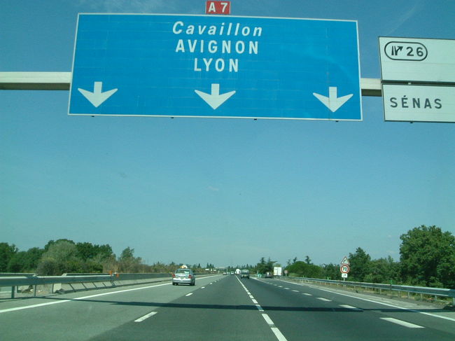 高速道路の表示です。