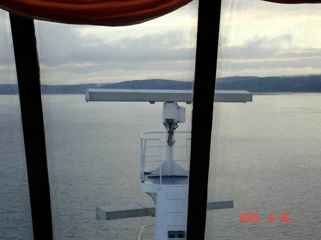 ＤＦＤＳ　ＳＥＡＷＡＹＳの進路は、オスロ港へ。2005.8.26