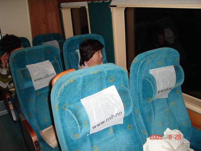 ミルダール〜オスロへばベルゲン鉄道車中。2005.8.27