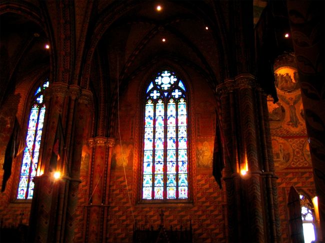 マーチャーシュ教会の内部<br /><br />Inside of M&amp;aacute;ty&amp;aacute;s templom