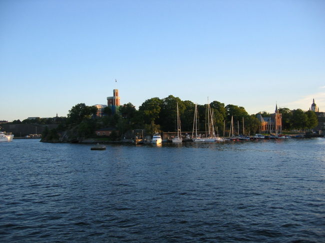 ストックホルム：出発した頃の風景です。