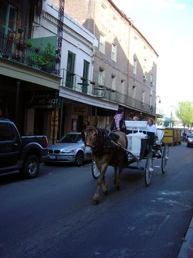 「風とともに去りぬ」の南部な感じがいたるところに感じられる美しい町並み