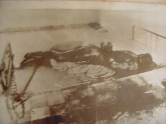 当時の拷問の写真.