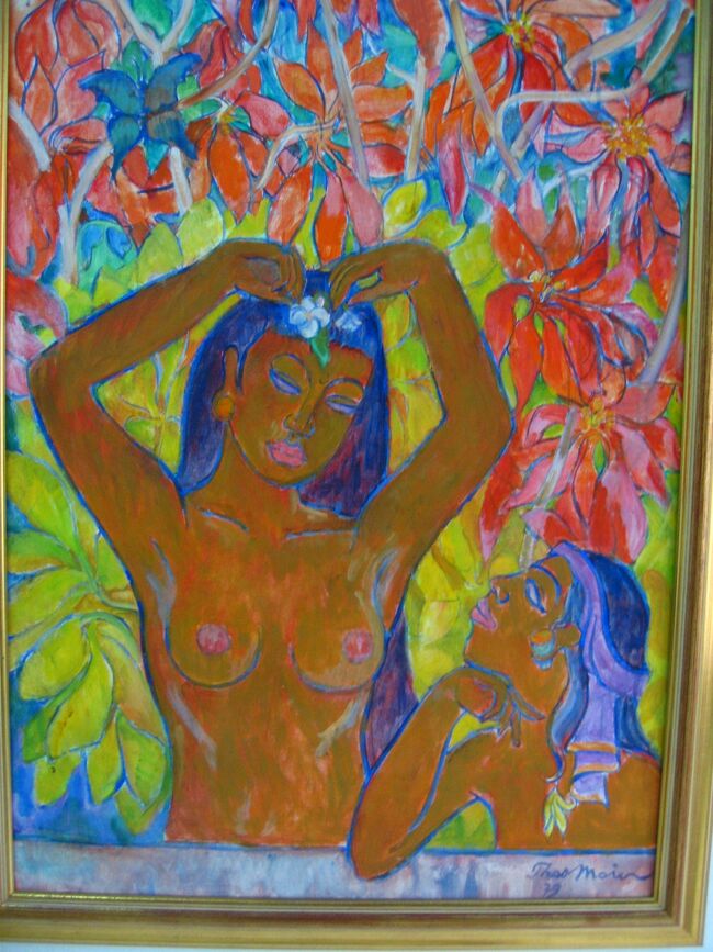 Bali2005魅美-9 絵画に描かれた女性 ネカ美術館名品 ☆平和を