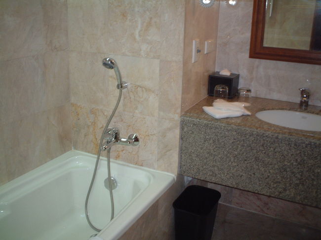 バスタブとシャワーが分かれています。