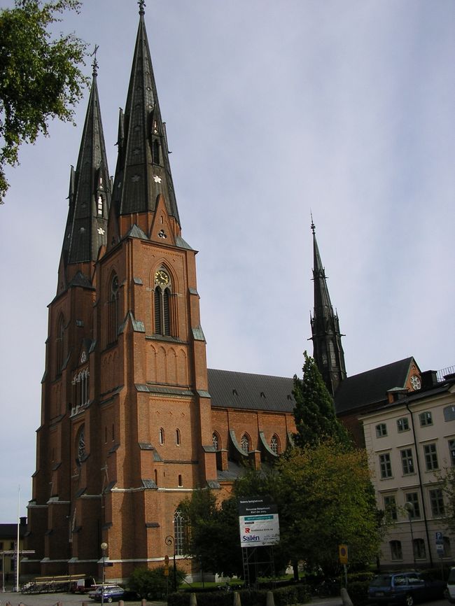 ウプサラの大聖堂。