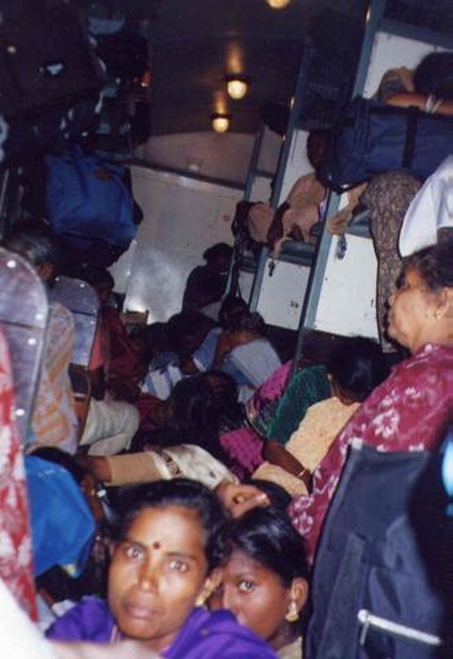 女性専用3等列車。地獄のような移動でした（涙）<br />続きは管理人サイトTRAVELING SONGSにて