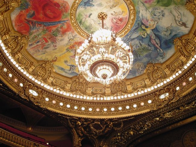 オペラ座（ガルニエ）の天井