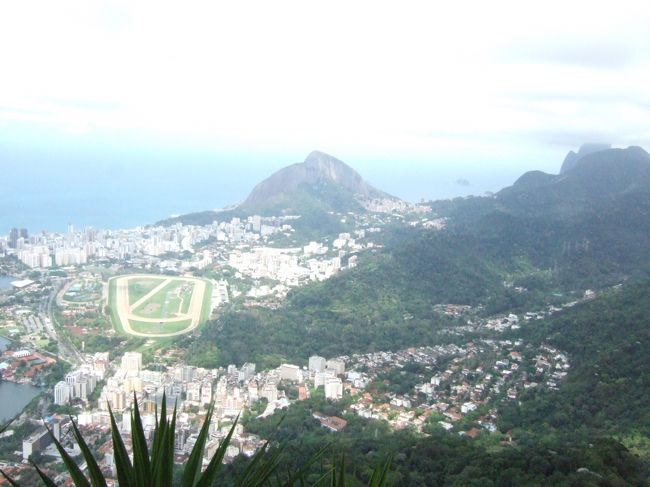 コルコバードの丘からリオ１