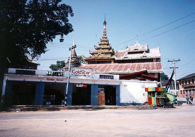 チャイントンの街の中心部