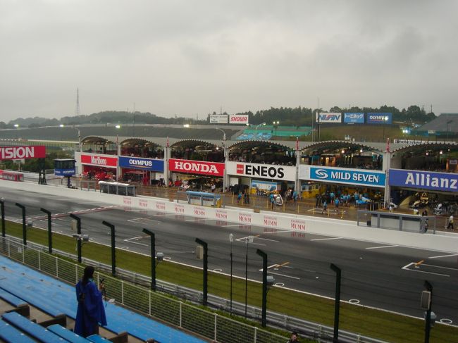 やっぱ来年はメインスタンドで見よう。<br />ストレート、ピット、スクリーン。いろいろとそろってる。チケット代の価値はあるな