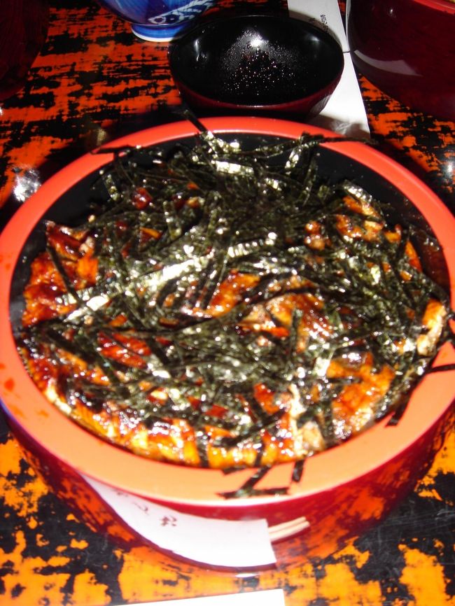 名古屋で「みそかつ」or「ひつまぶし」を食べるため探索。<br /><br />で、ひつまぶし。撮影失敗。<br />でも、めちゃおいしかったですー