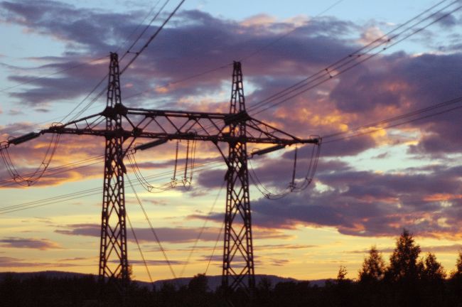 オスロ到着　<br />ホテルへのバスから<br />夕焼が我々を迎えてくれました