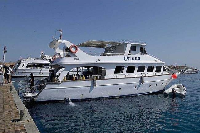 今回は、オリアナというダイビングボートでのサファリです。決して広いとは言い難い船ですが、クルーはフレンドリーです。