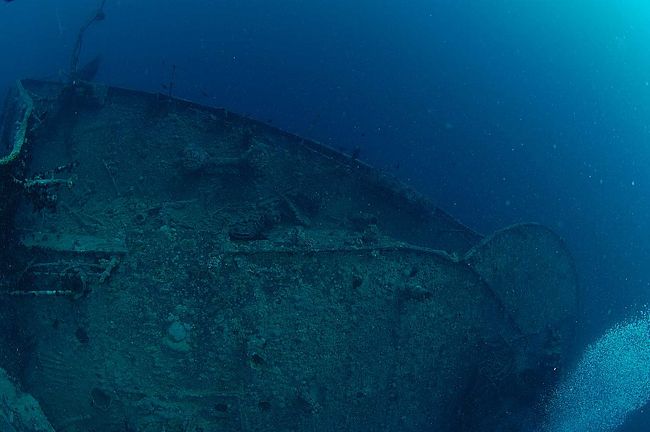 “Thistlegorm”の沈船。