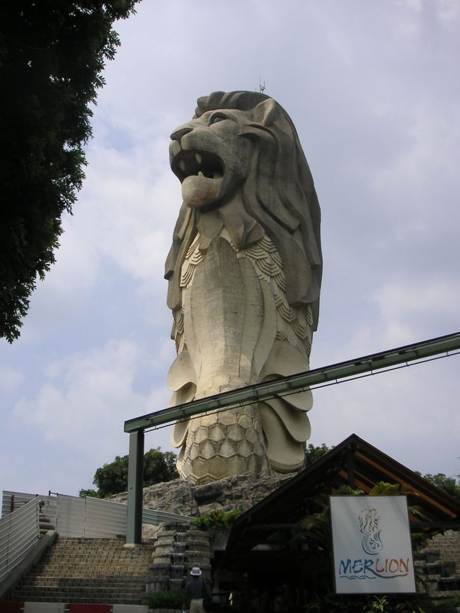 いよいよ長男マーライオンに入ってみます！