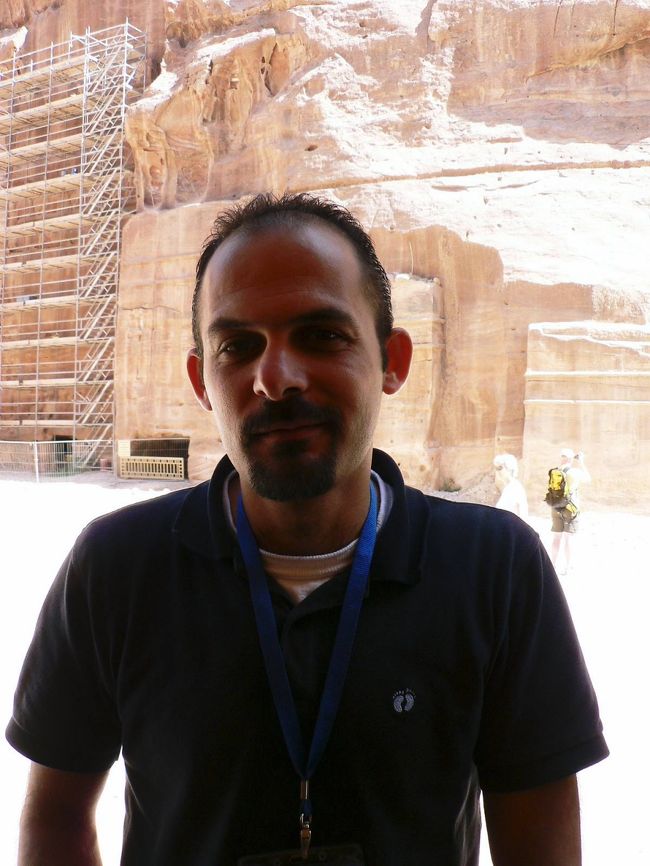 ヨルダンの現地ガイド。