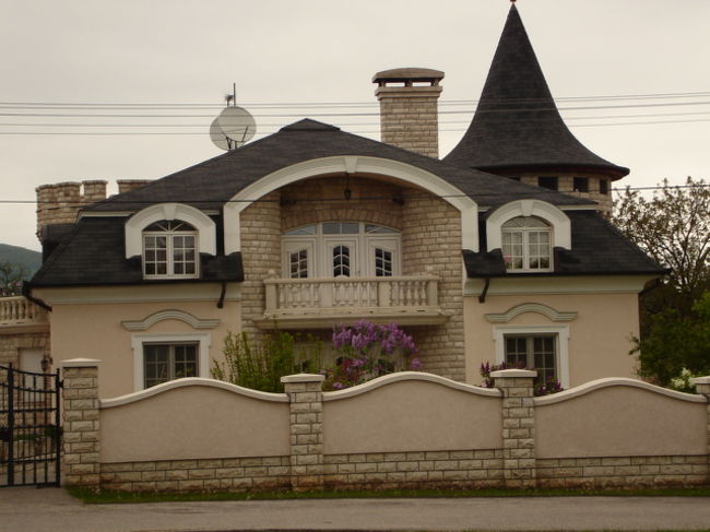 かわいいお家。きっと有名人の家に違いないと確信して一枚。パチリッ
