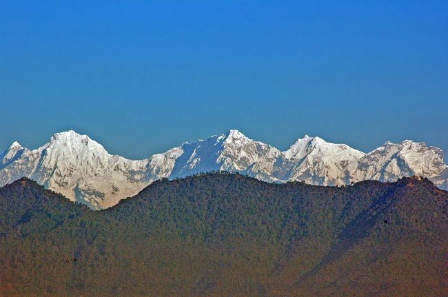 ランタン　　昨日の景色とあまり変わらないみたい
