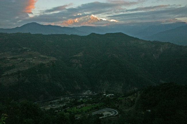 雲がかかっていました。