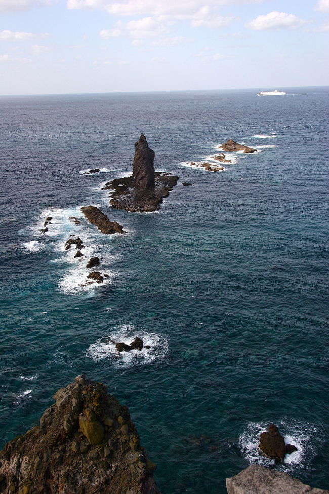 岬先端からの眺望、日ごろのストレスなど何処へやらって感じ！！ 