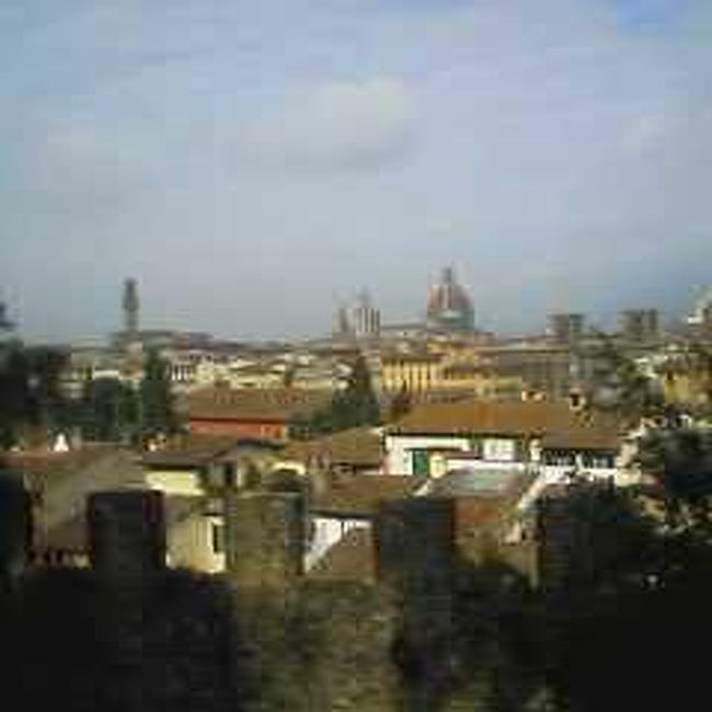 ちょっとだけ観光もしてみました。<br /><br />ツェルマット→コモ→フィレンツェと来たので<br />あまりの寒暖の差にちょっとバテてちゃいまして。<br />景色見渡してさっさと部屋に帰りました。<br /><br />フィレンツェの思い出はお酒飲んだことぐらい･･･<br />そんなこともあるさ〜（;▽;）