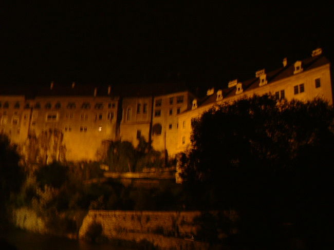 もう一枚チェスキークルムロフの夜景