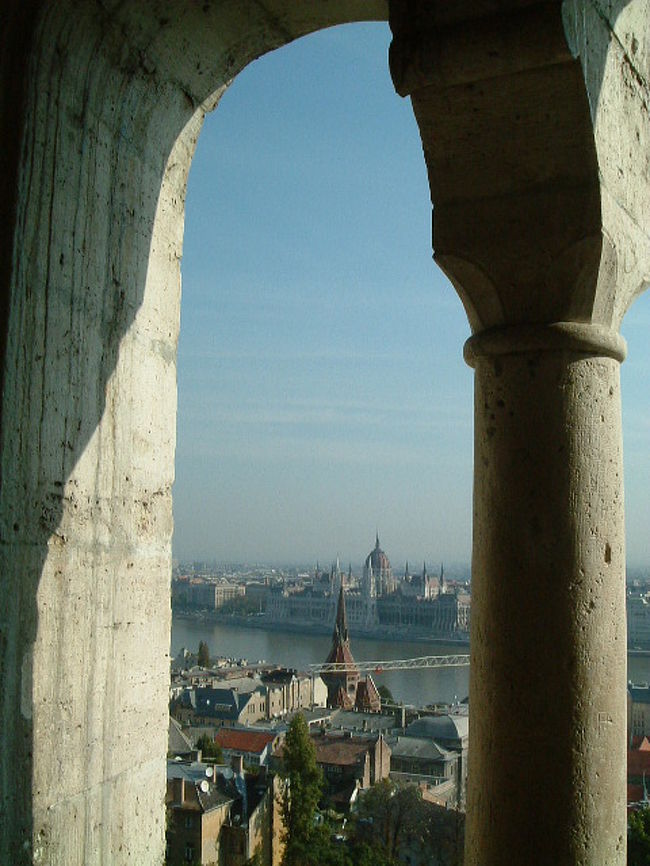 漁夫の砦からのペスト地区