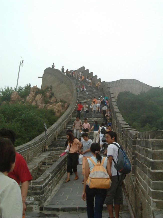 「男坂」、きついっす・・・<br />手すり掴んでないと、急すぎて落ちちゃいそうです。