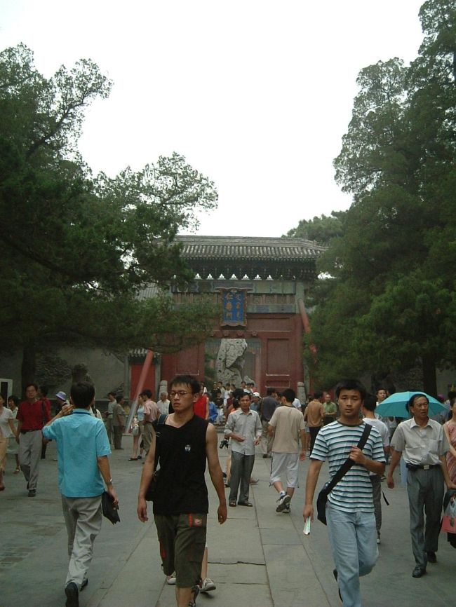 ＳＡＲＳの影響か、やっぱりここにもあんまり日本人らしき人はいませんでした。