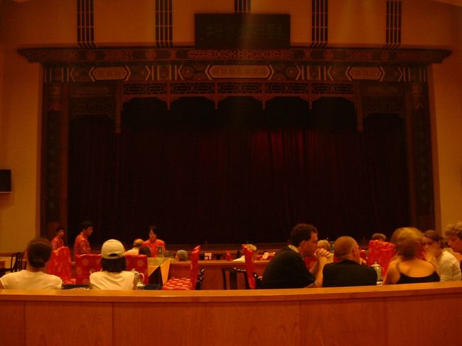 最後の晩は、『京劇』を見に来ました。<br />