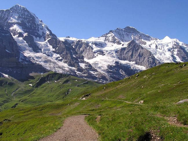 スイスの風景2003メンリッヒェン～クライネシャイデックの
