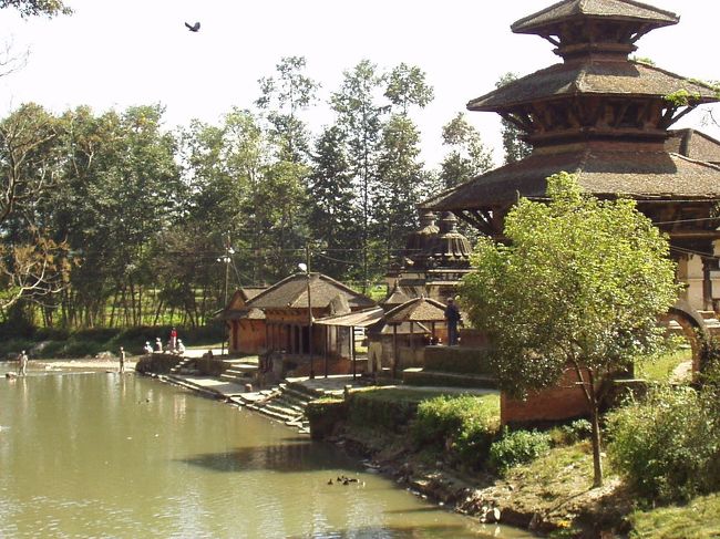 パナウティの火葬場です