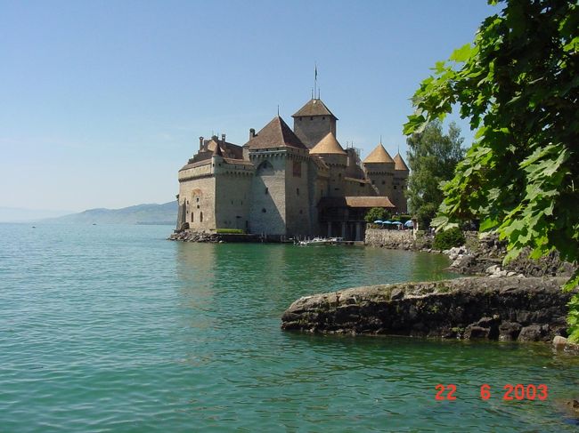 スイスの風景2003 ション城』レマン湖周辺(スイス)の旅行記