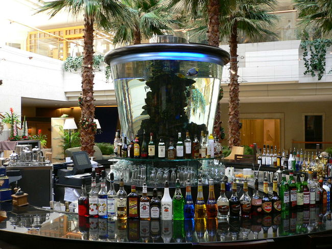 ホテルの１階にあるカクテルバーです。<br />真ん中の水槽には、熱帯魚が泳いでいて、その前のカウンターで呑むことができるのですごく良い雰囲気です。<br /><br />夜には、外人の歌手が歌って盛り上がっていました。<br />