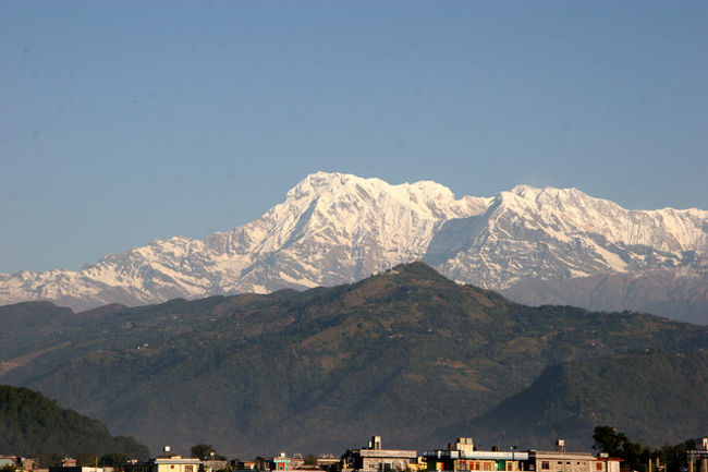 アンナプルナサウス(7,219m)、アンナプルナ?(8,091m)