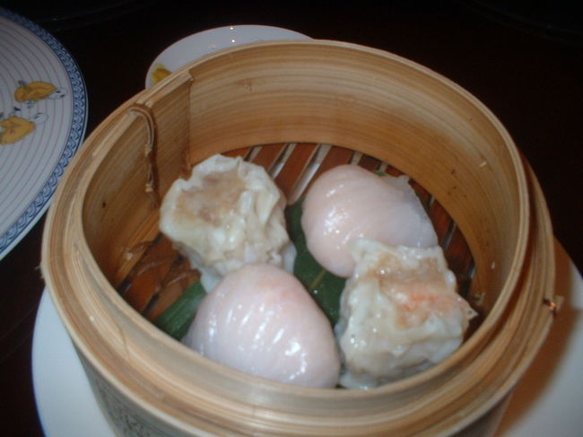 肉シューマイと海老蒸しギョーザ