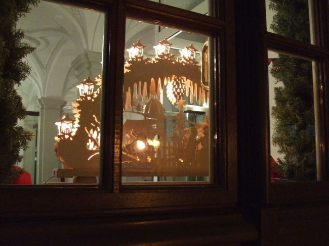 お家の窓辺もクリスマス